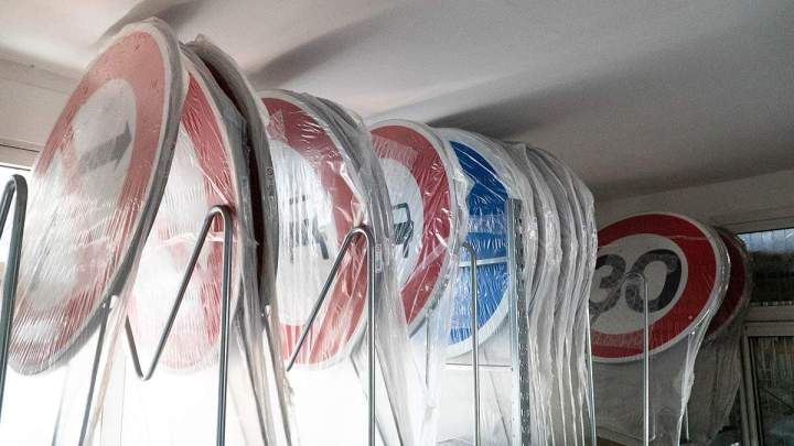 Panneaux de signalisation pour chantiers  Baie-Mahault